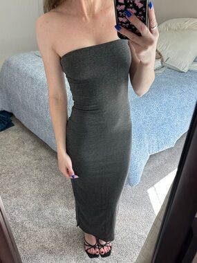 Urban Outfitters Nora midi jersey dress